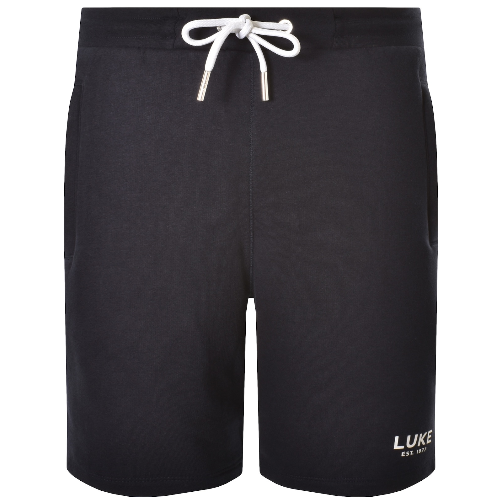 Luke 1977 Staggering Sweat Shorts Dark Navy