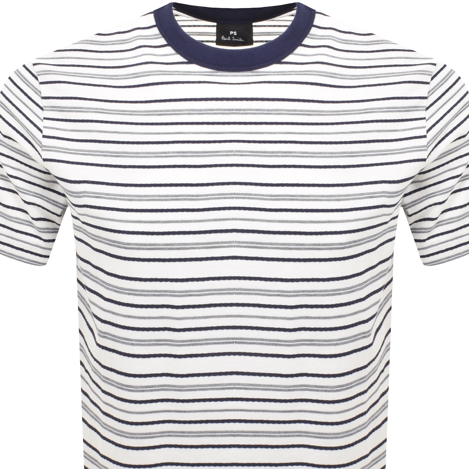 Paul Smith Stripe T Shirt White In Multi
