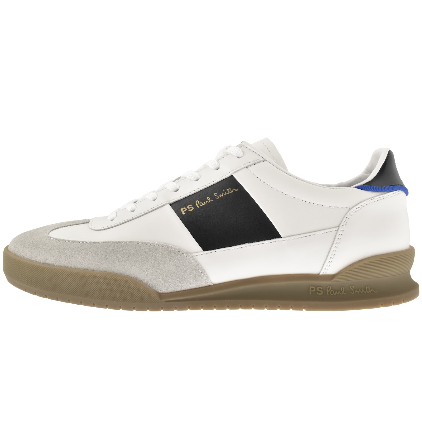 Paul Smith Panel Contrast Sneaker With Branded Heel In Multi