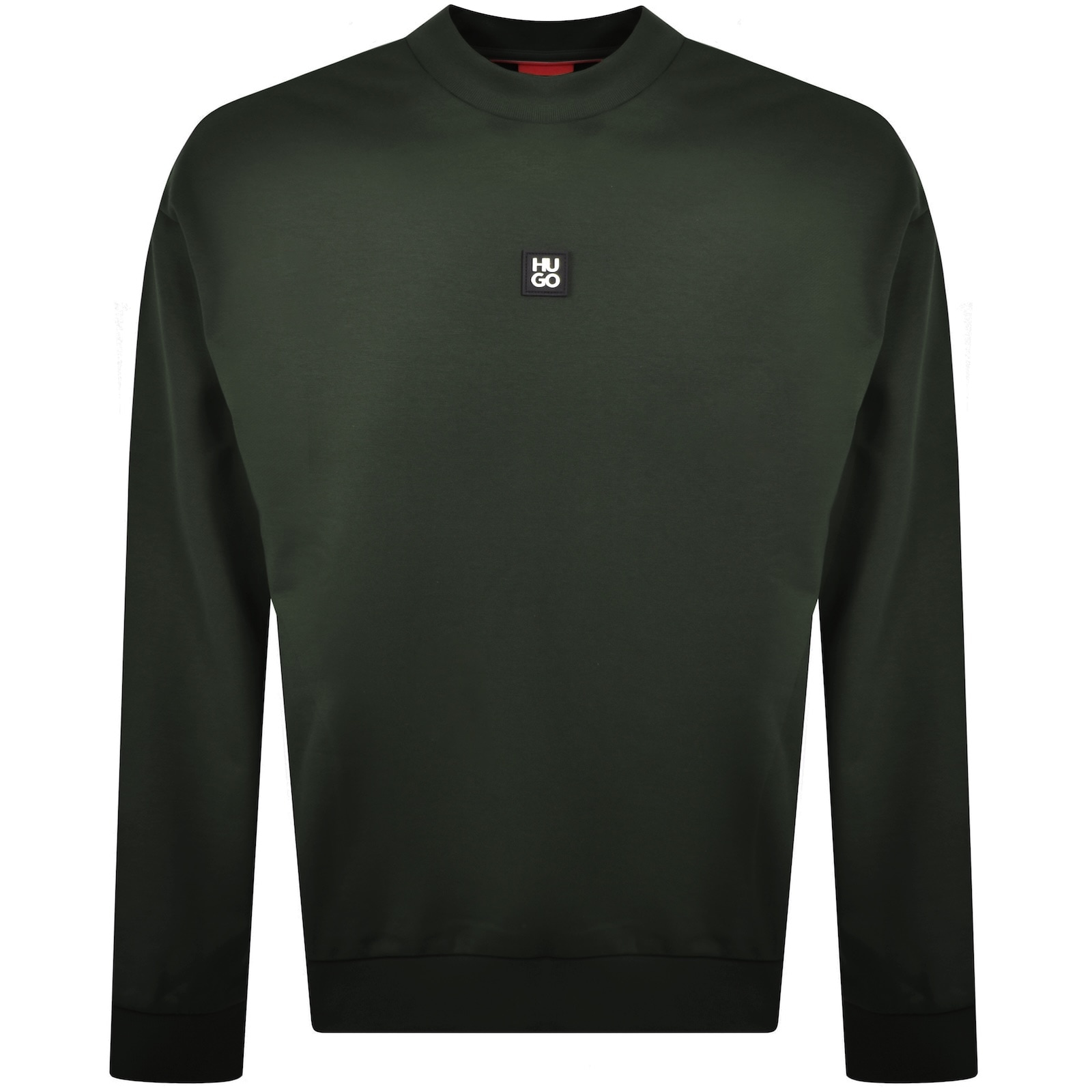HUGO BOSS HUGO DETTIL RELAXED FIT SWEATSHIRT GREEN