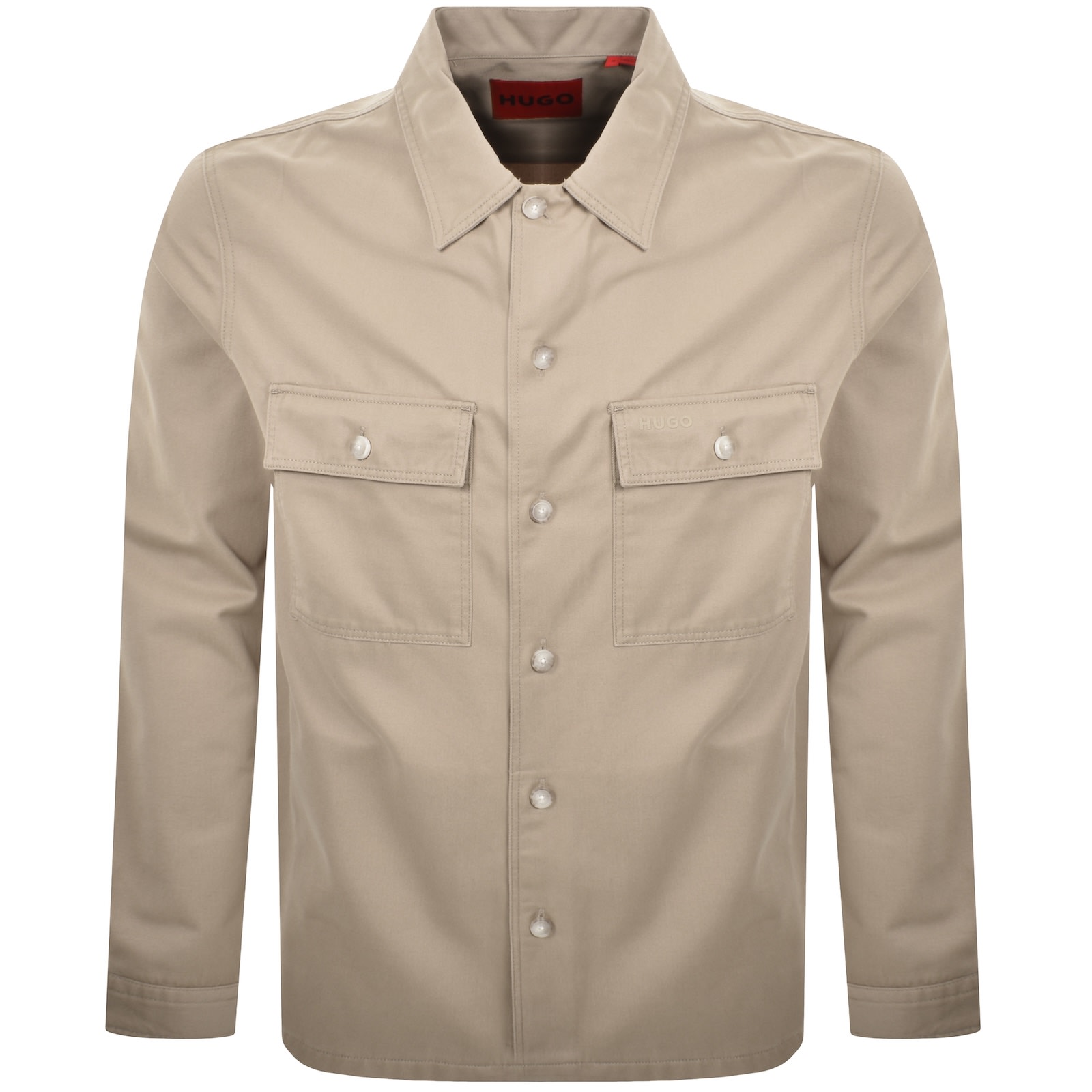 Hugo Boss Hugo Epoldo Overshirt Jacket Beige