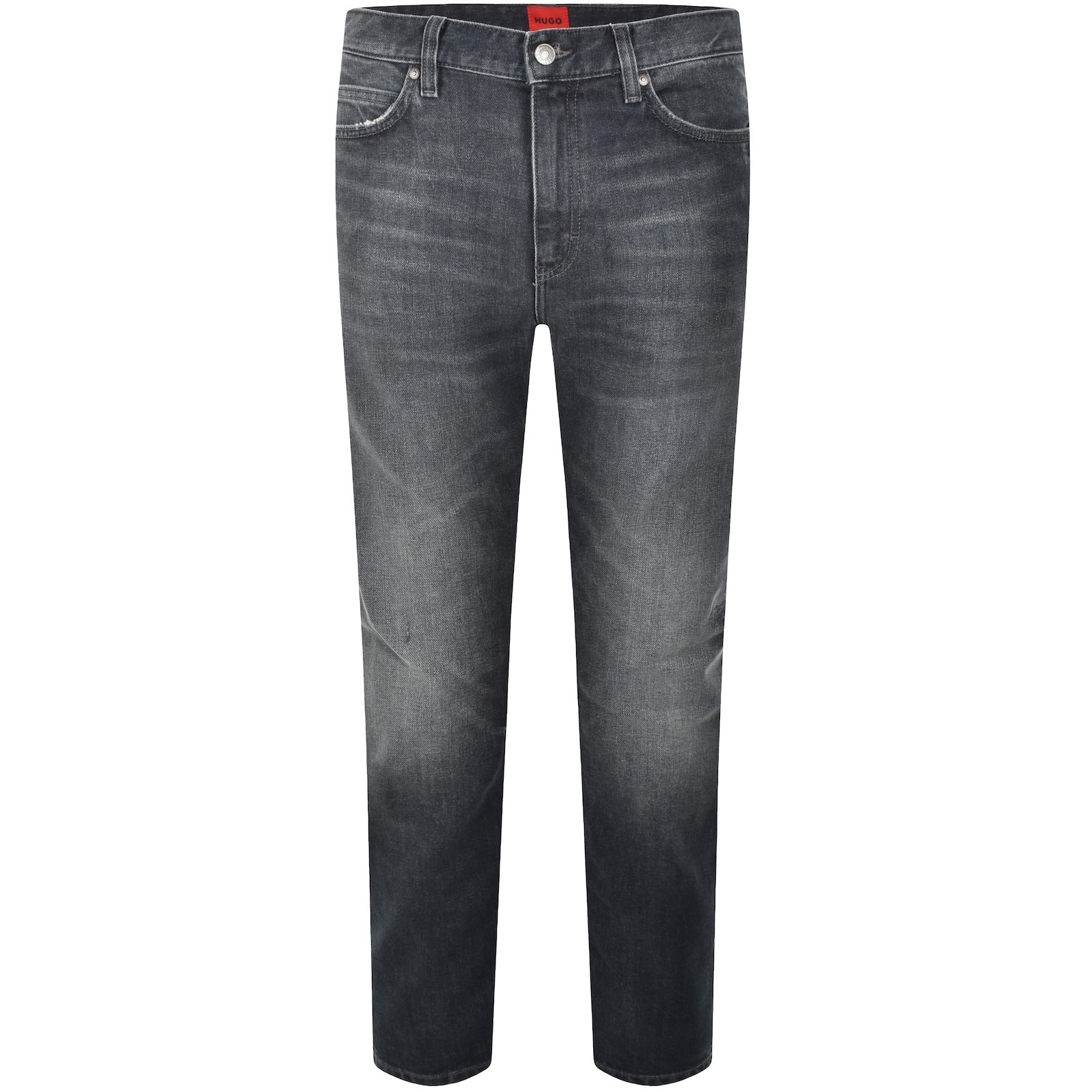 Hugo Boss Hugo 708 Slim Fit Jeans Dark Wash Blue In Gray