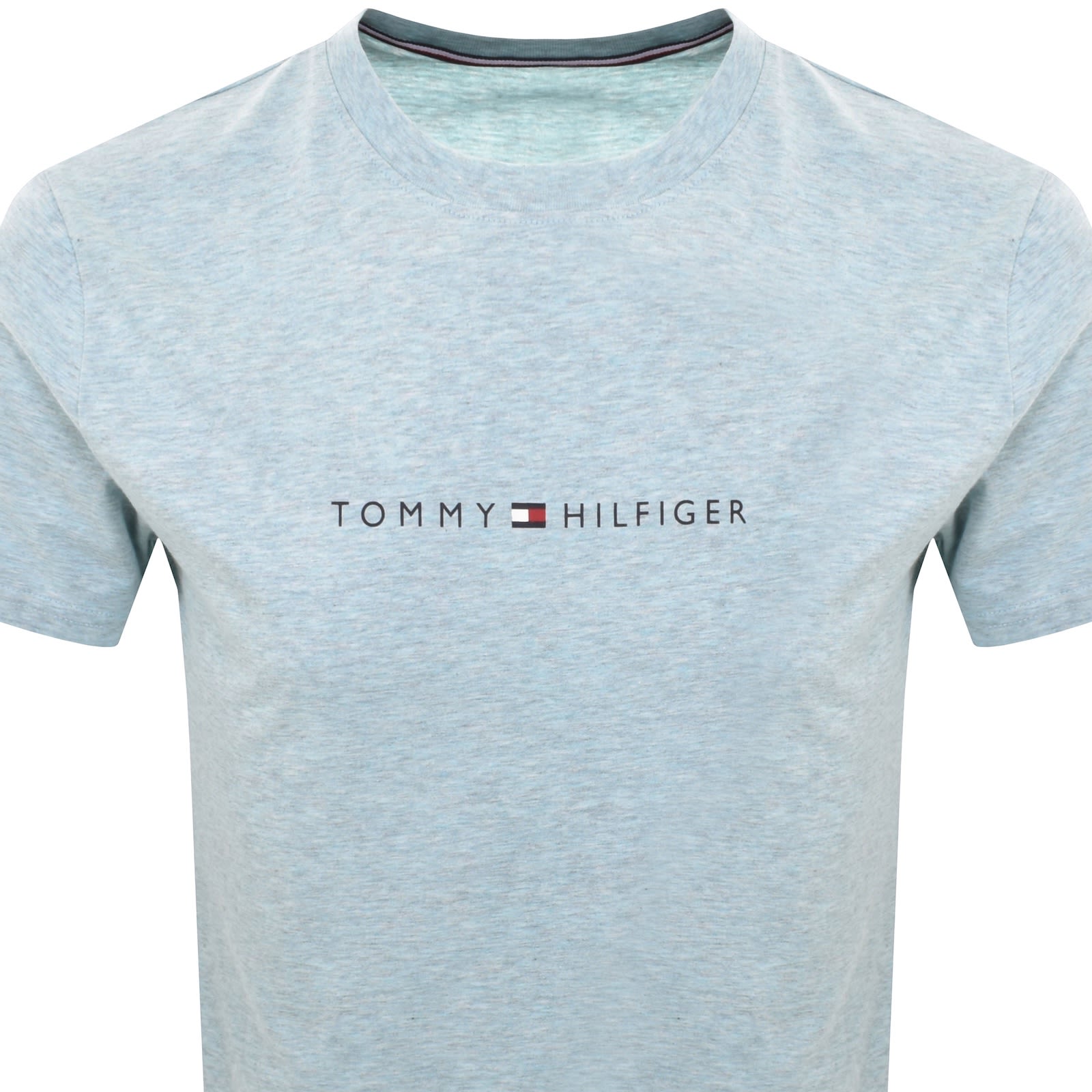 Tommy Hilfiger Lounge Logo T Shirt Blue In Blue
