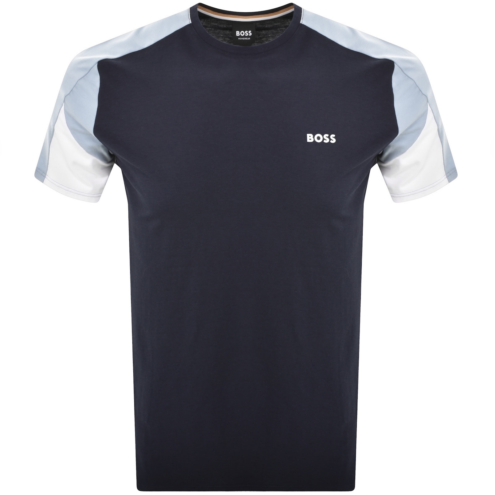 Hugo Boss Boss Balance T Shirt And Short Set Navy In Blue