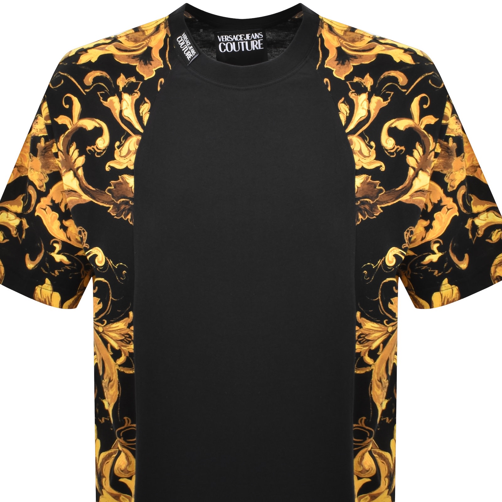 Versace Jeans Couture Relaxed Fit T Shirt Black In Black