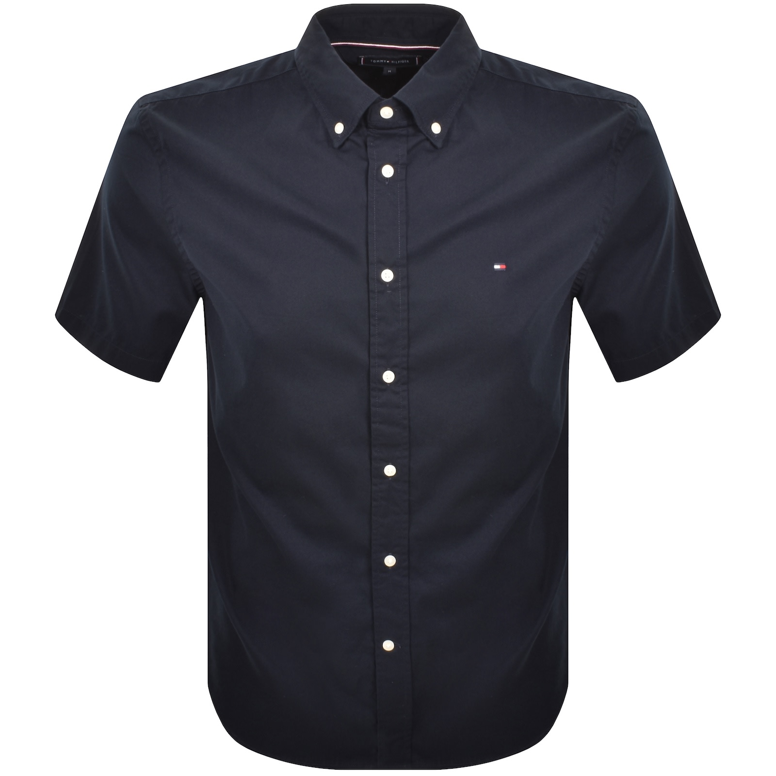 Tommy Hilfiger Flex Poplin Shirt Navy