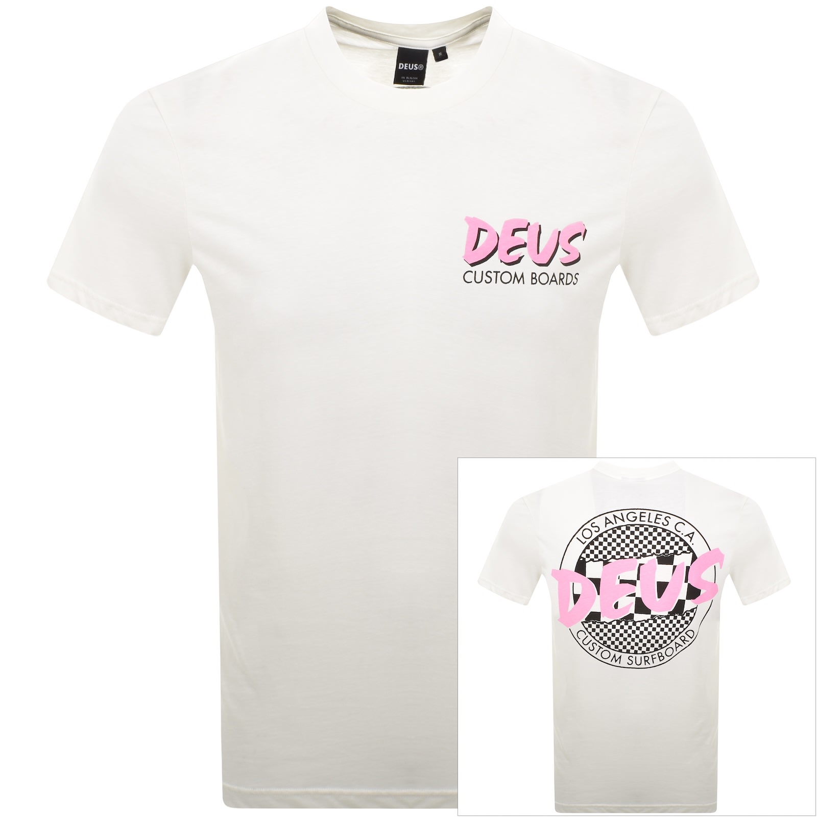 Deus Ex Machina Gonz T Shirt White In White