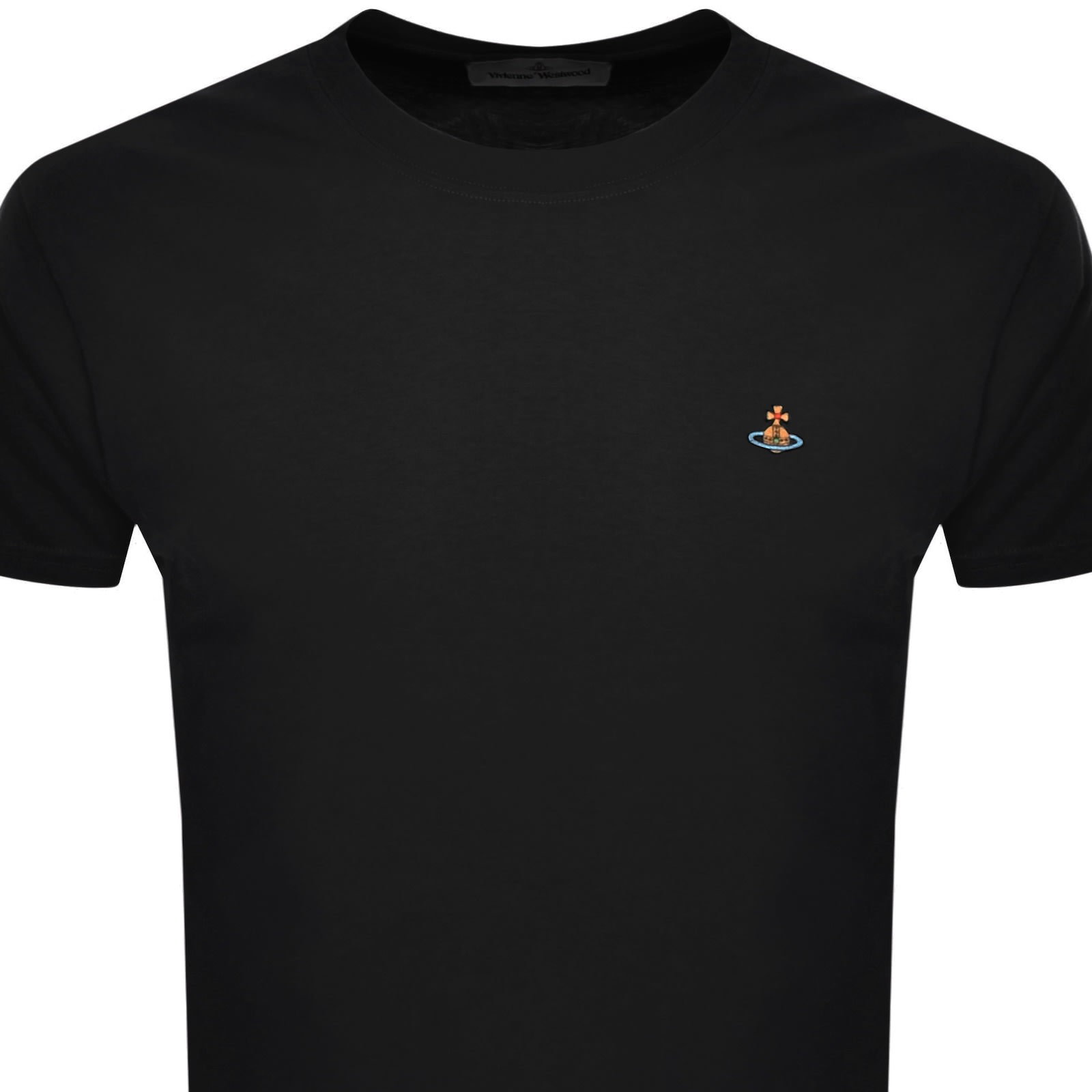 Vivienne Westwood Organic Cotton T-shirt With Signature Orb Logo