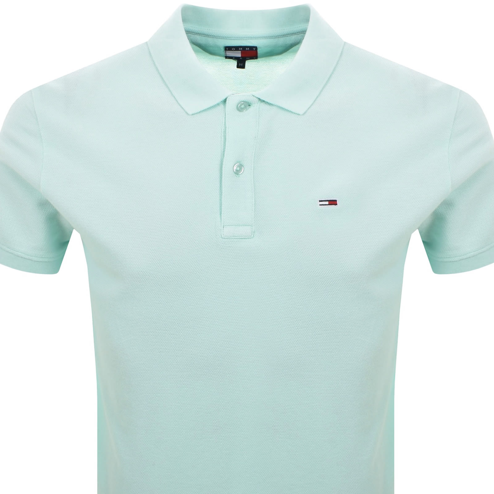 Tommy Jeans Slim Fit Polo T Shirt Blue