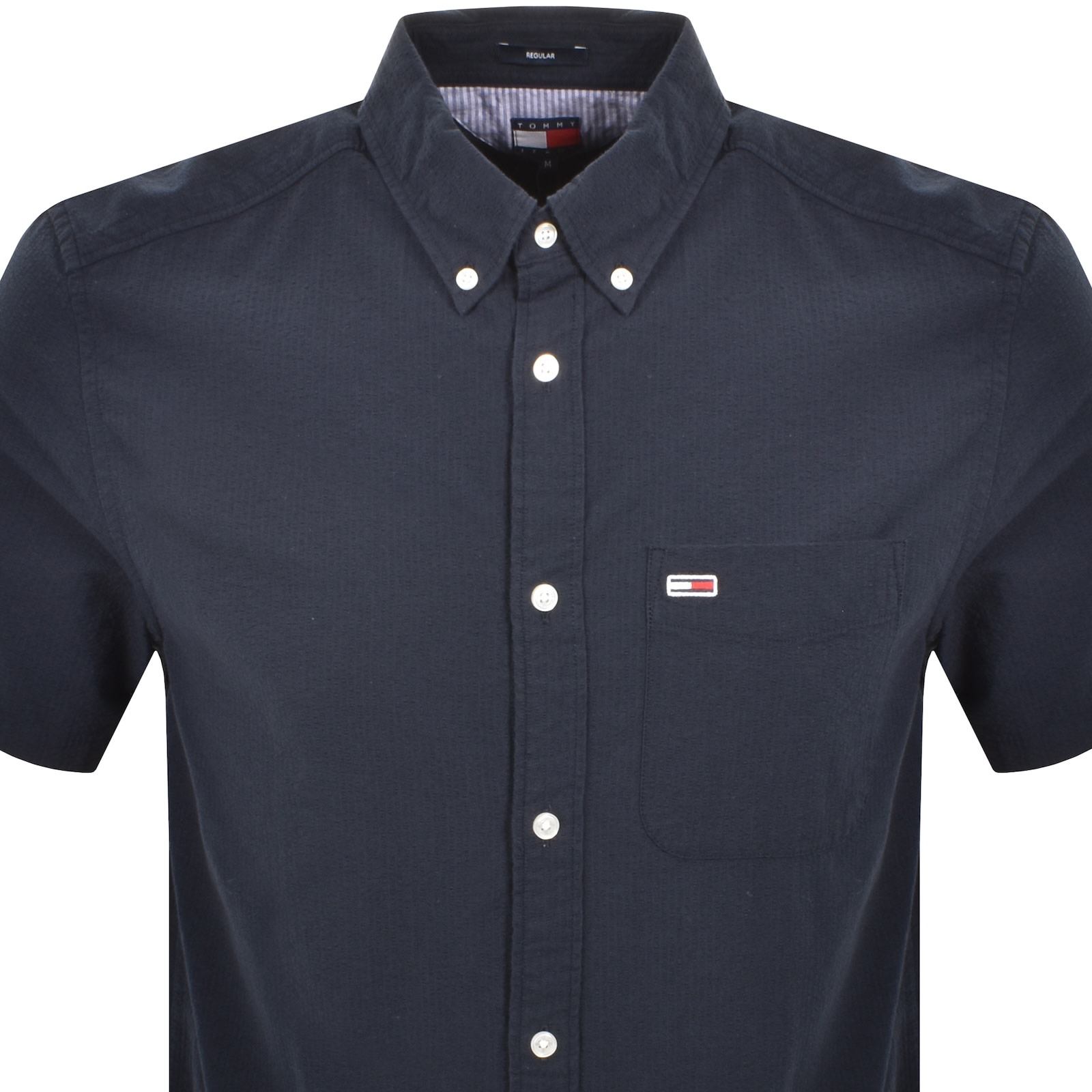 Tommy Jeans Short Sleeved Shirt Navy
