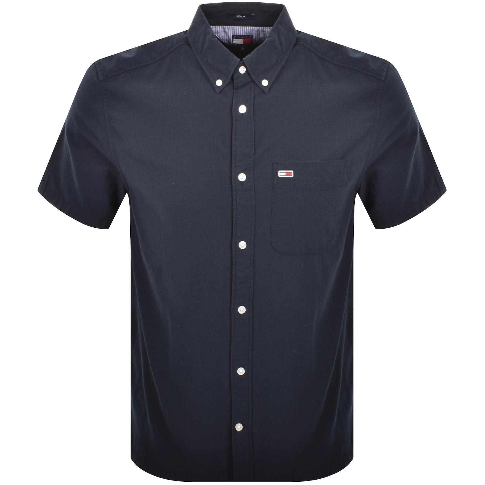 Tommy Jeans Short Sleeved Shirt Navy