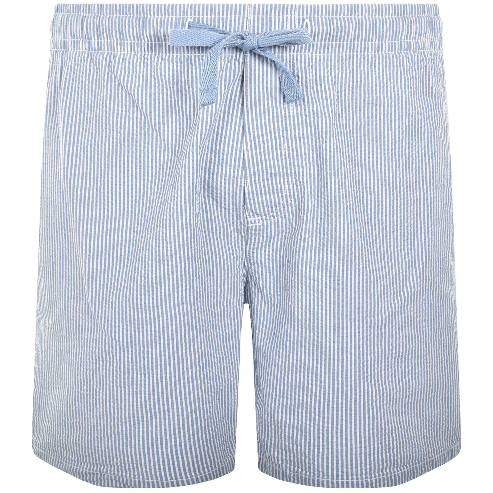 Tommy Jeans Striped Beach Shorts Blue