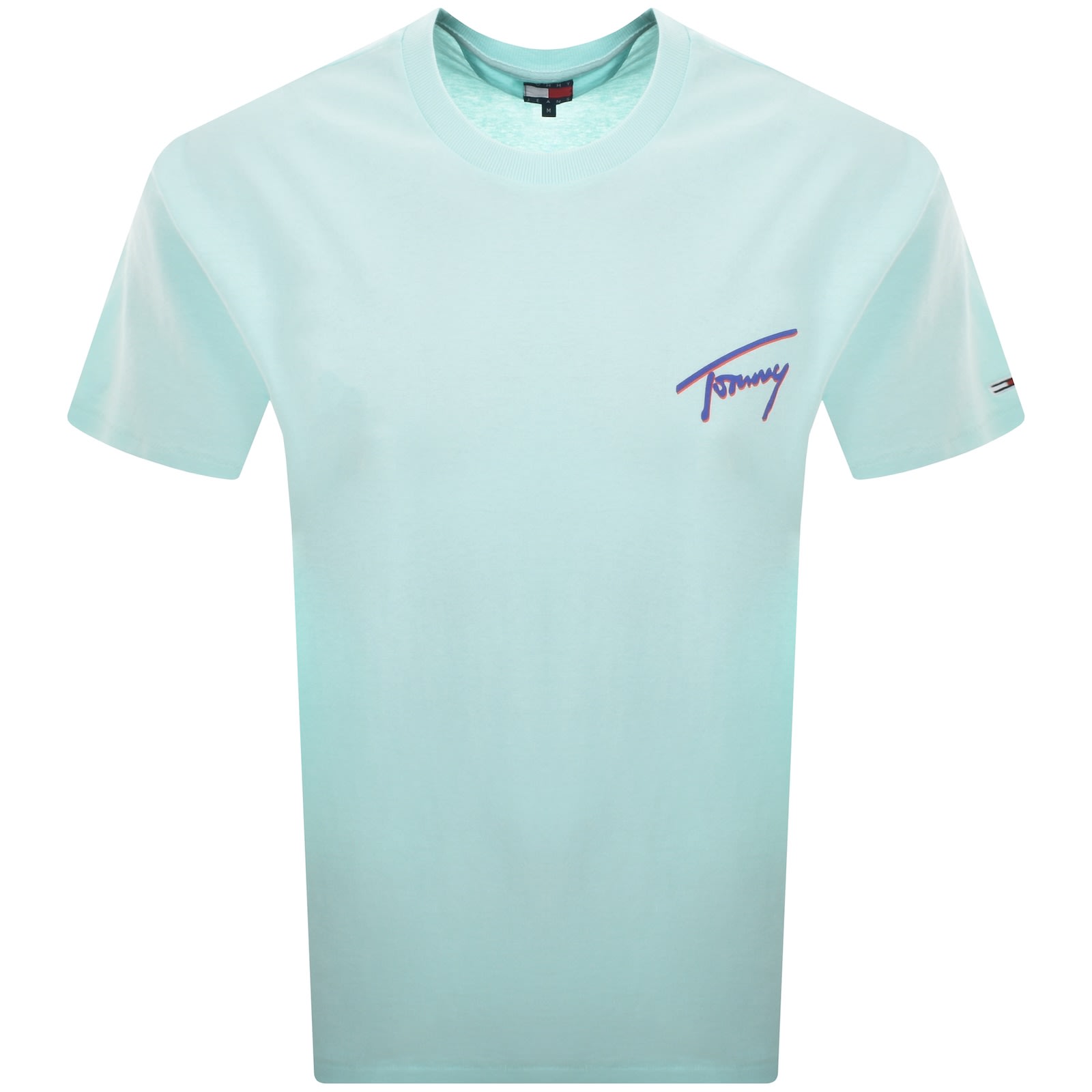 Tommy Jeans Faded Graphic T Shirt Blue