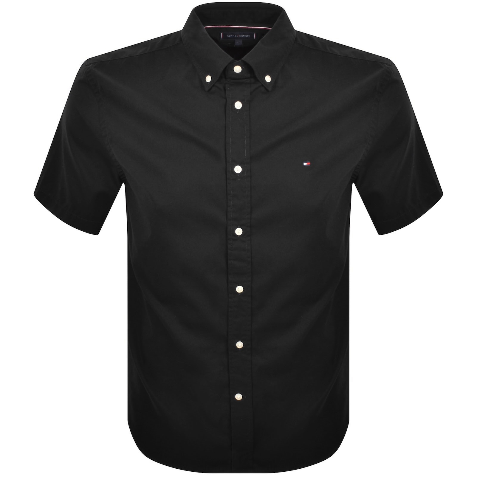 Tommy Hilfiger Flex Poplin Shirt Black
