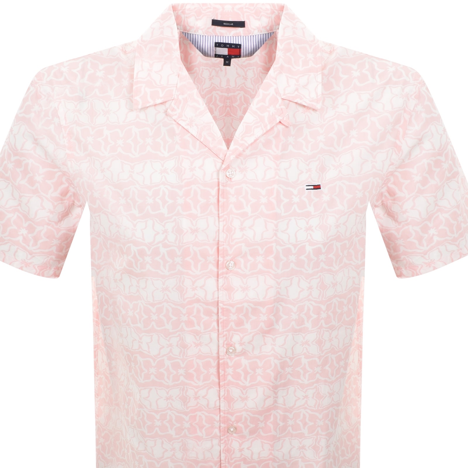 Tommy Jeans Short Sleeved Shirt Pink