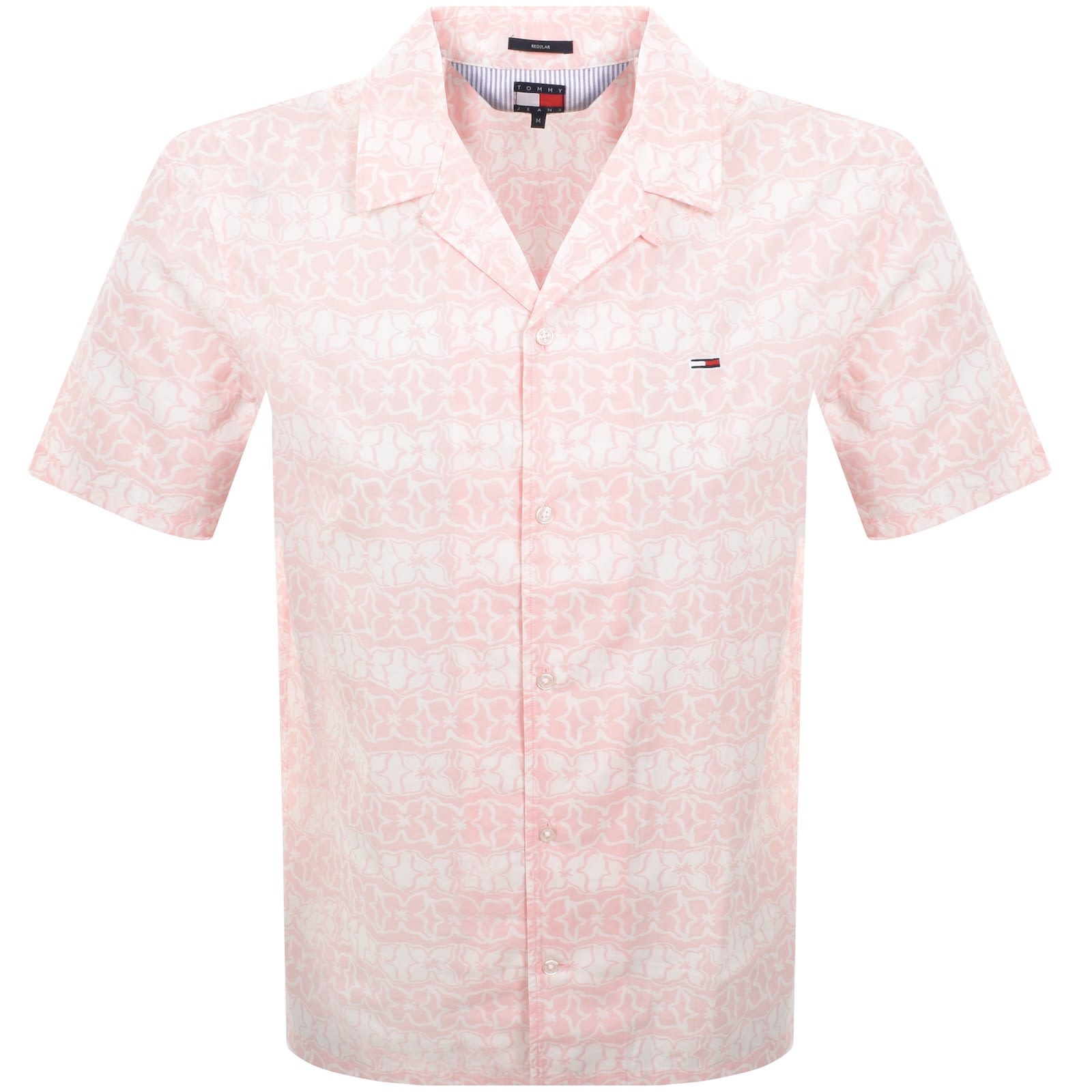Tommy Jeans Short Sleeved Shirt Pink