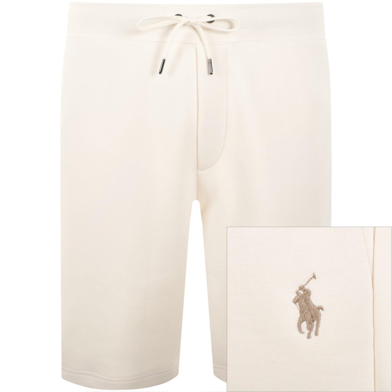 Ralph Lauren Athletic Shorts Cream In Neutral