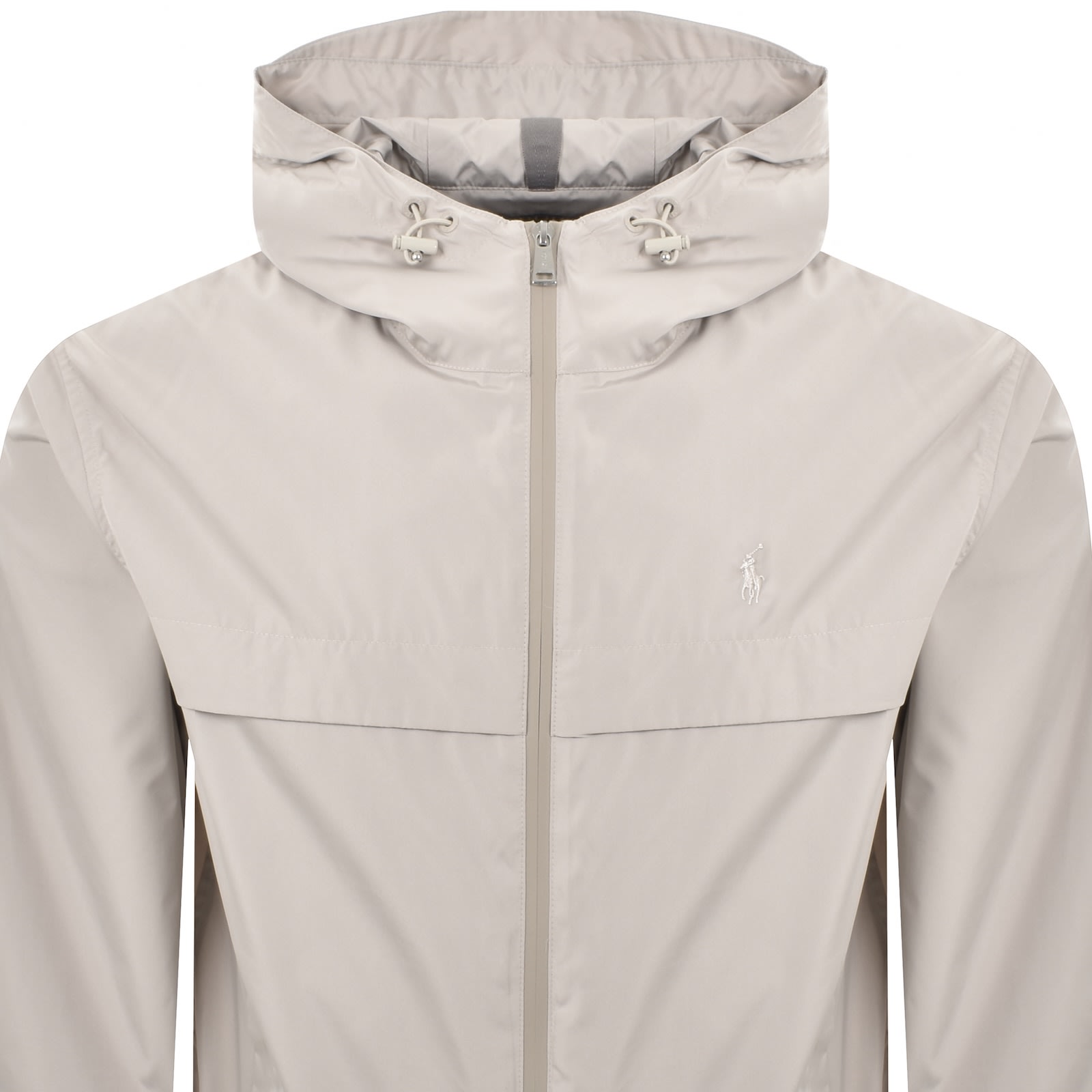 Ralph Lauren Lined Windbreaker Beige In Neutral
