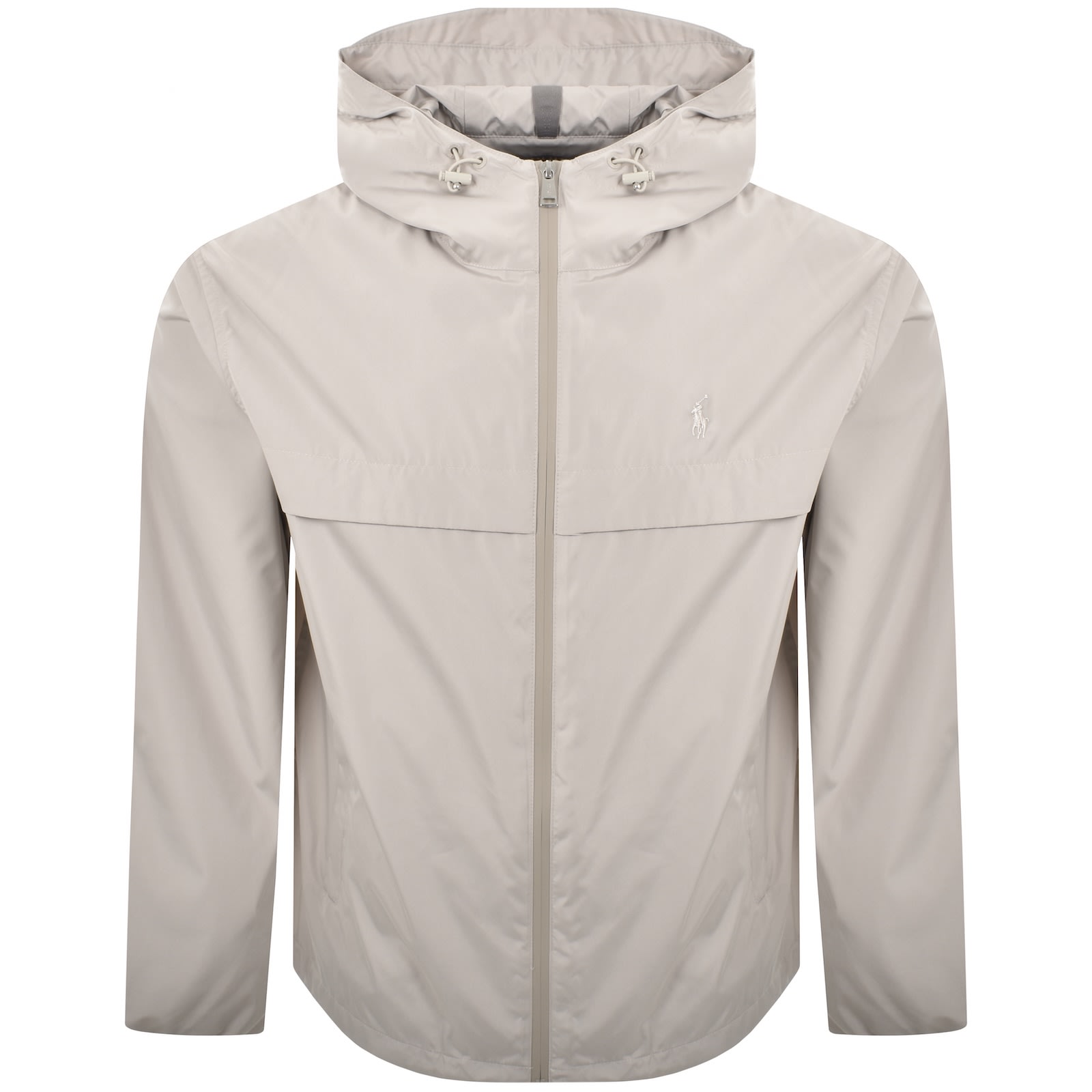 Ralph Lauren Lined Windbreaker Beige In Neutral