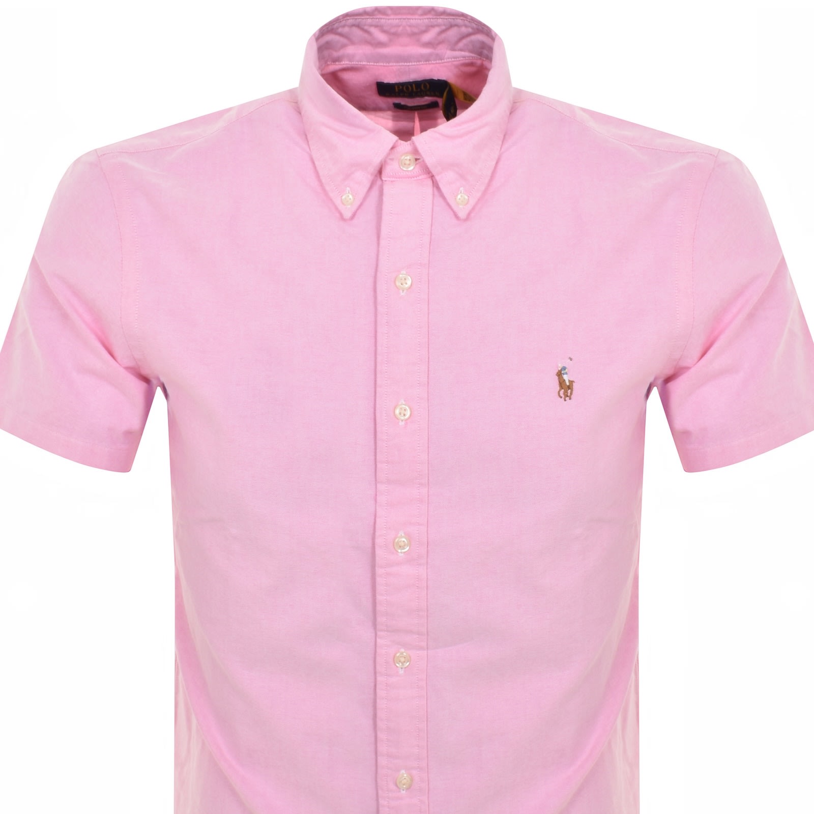 Ralph Lauren Lightweight Oxford Shirt Pink In Pink