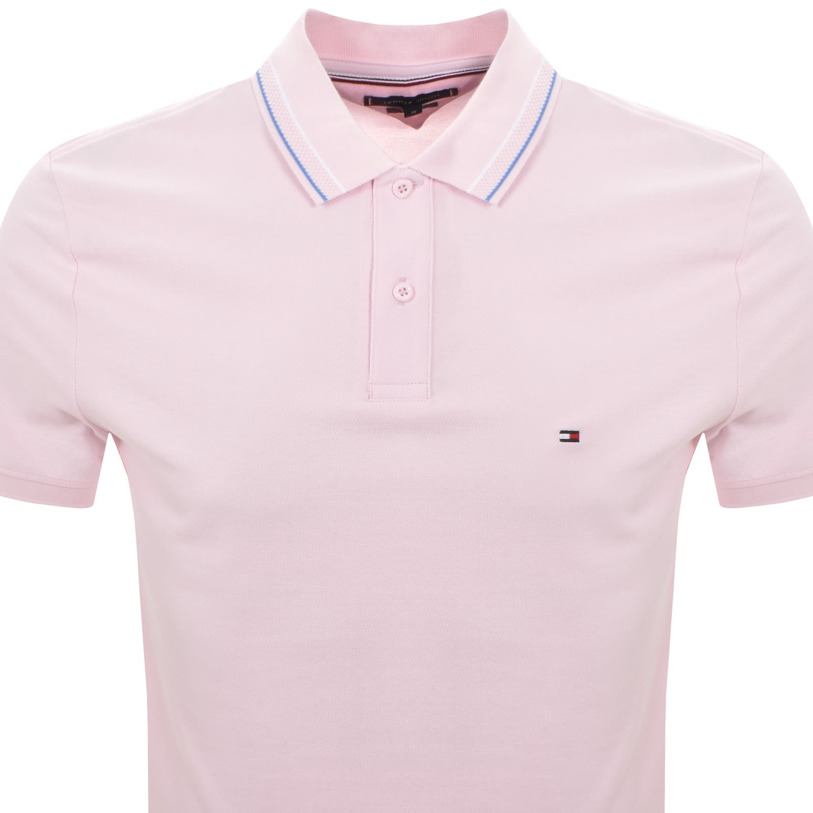 Tommy Hilfiger Placket Interest Polo Pink