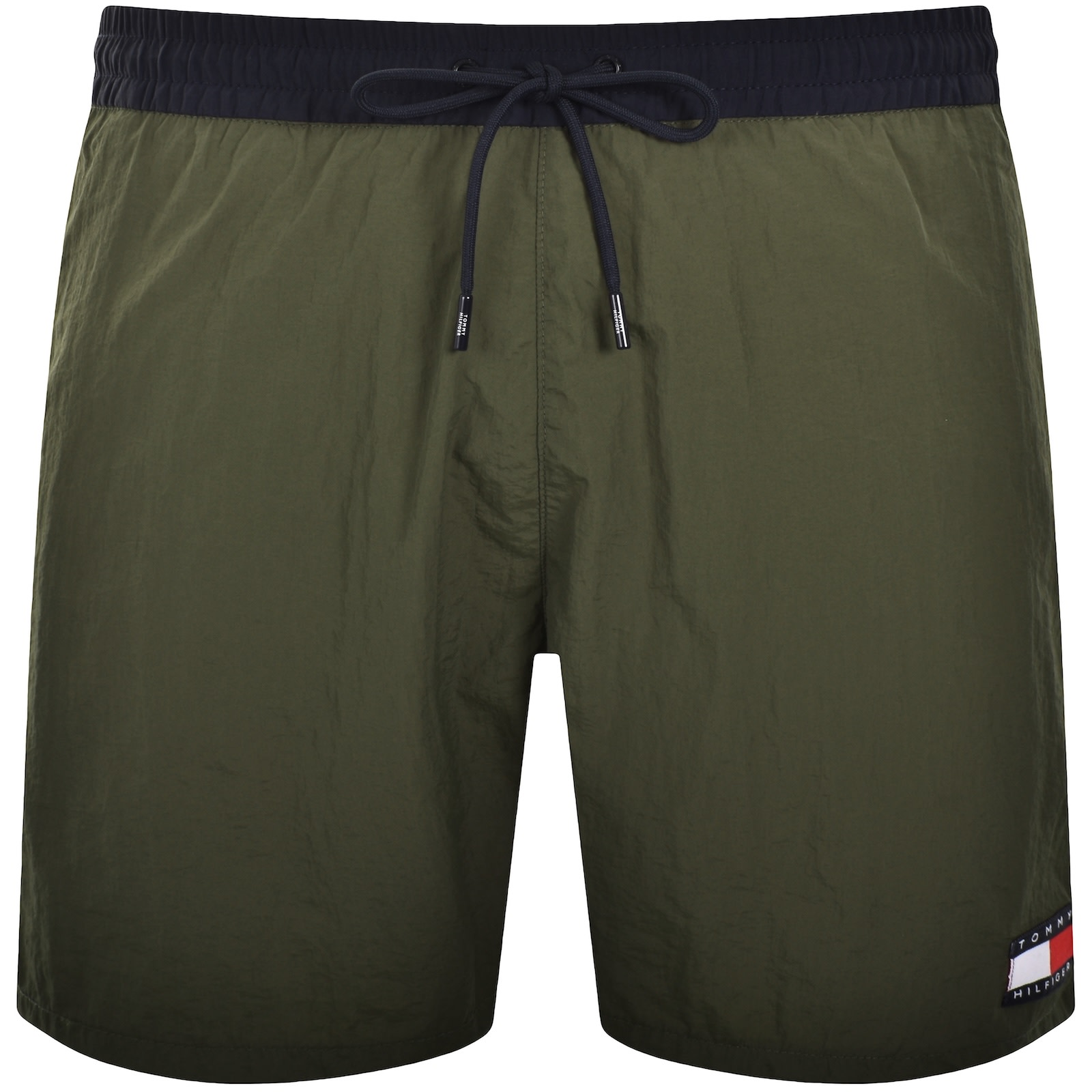 Tommy Hilfiger Slim Fit Swim Shorts Green
