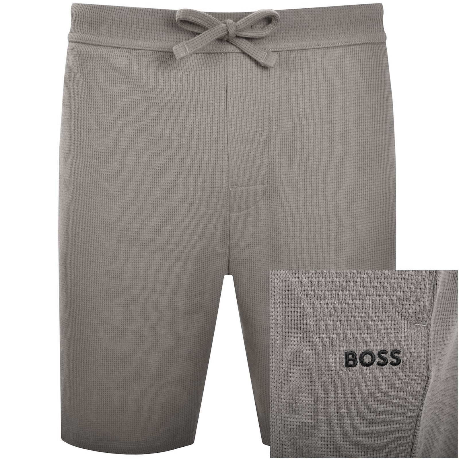 Hugo Boss Boss Waffle Shorts Medium Brown