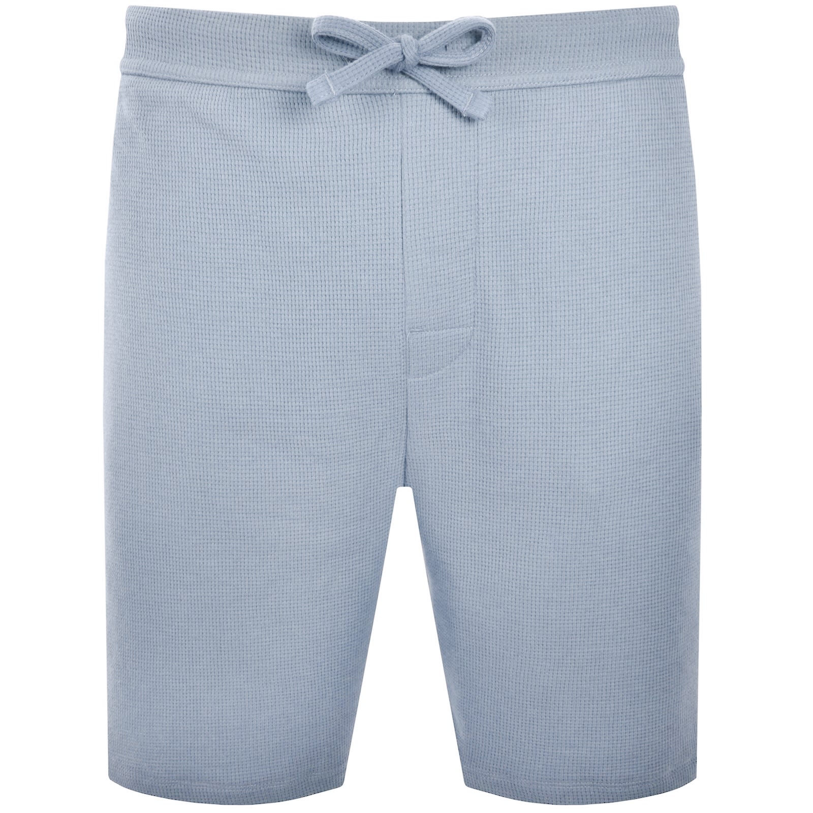 Hugo Boss Boss Waffle Shorts Blue In Black