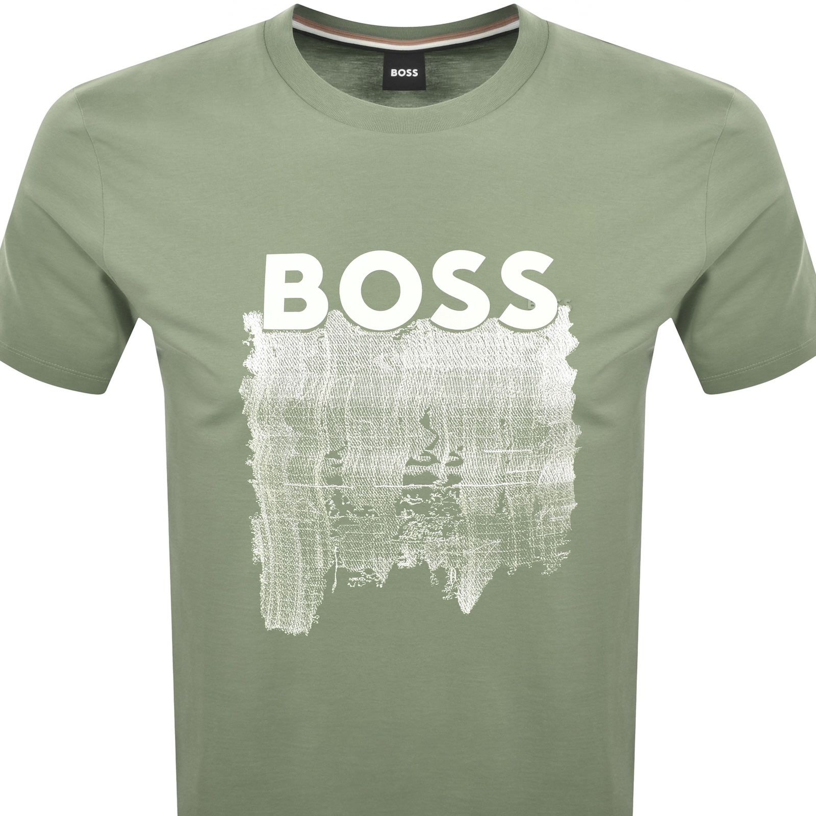 Hugo Boss Boss C Thompson 214 T Shirt Green In Green