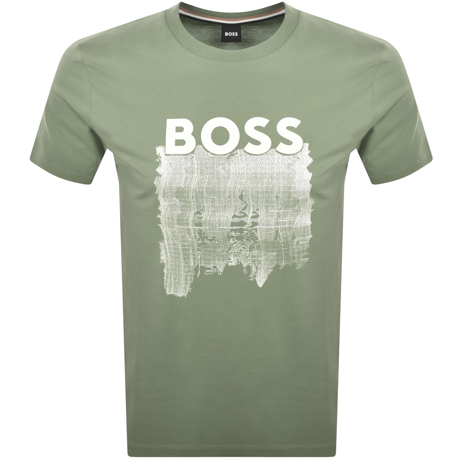 Hugo Boss Boss C Thompson 214 T Shirt Green In Green