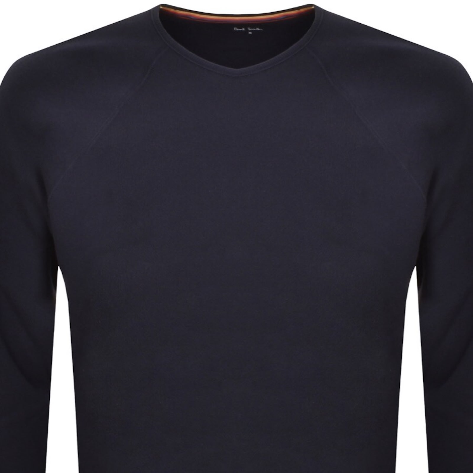 Paul Smith Artist Rib Sweatshirt Navy In Black