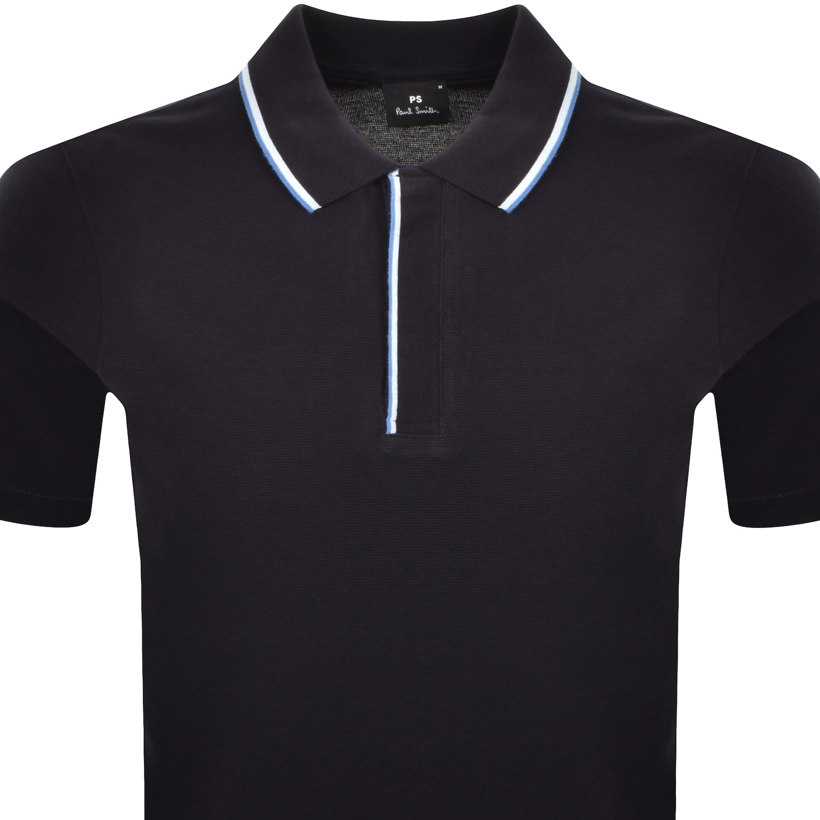 Paul Smith Regular Fit Polo T Shirt Navy In Black