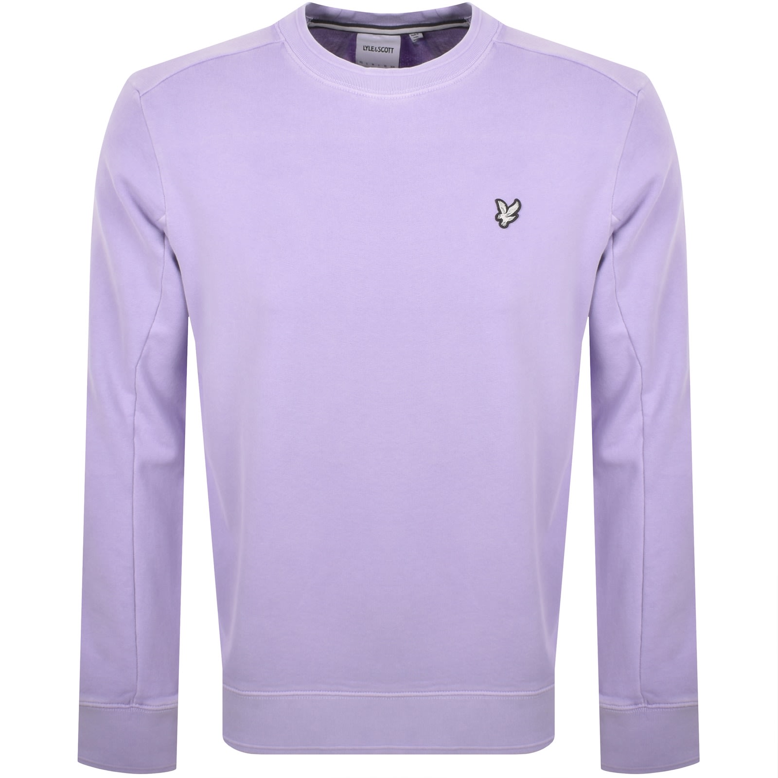 Lyle & Scott Lyle And Scott Crew Neck Sweatshirt Lilac In Purple