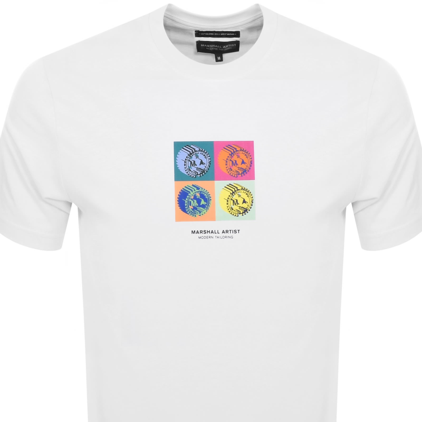 Marshall Artist 3d Siren T Shirt White In White
