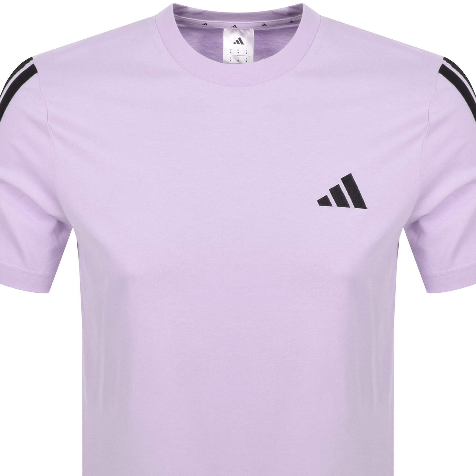 Adidas Sportswear 3 Stripes T Shirt Lilac In Purple