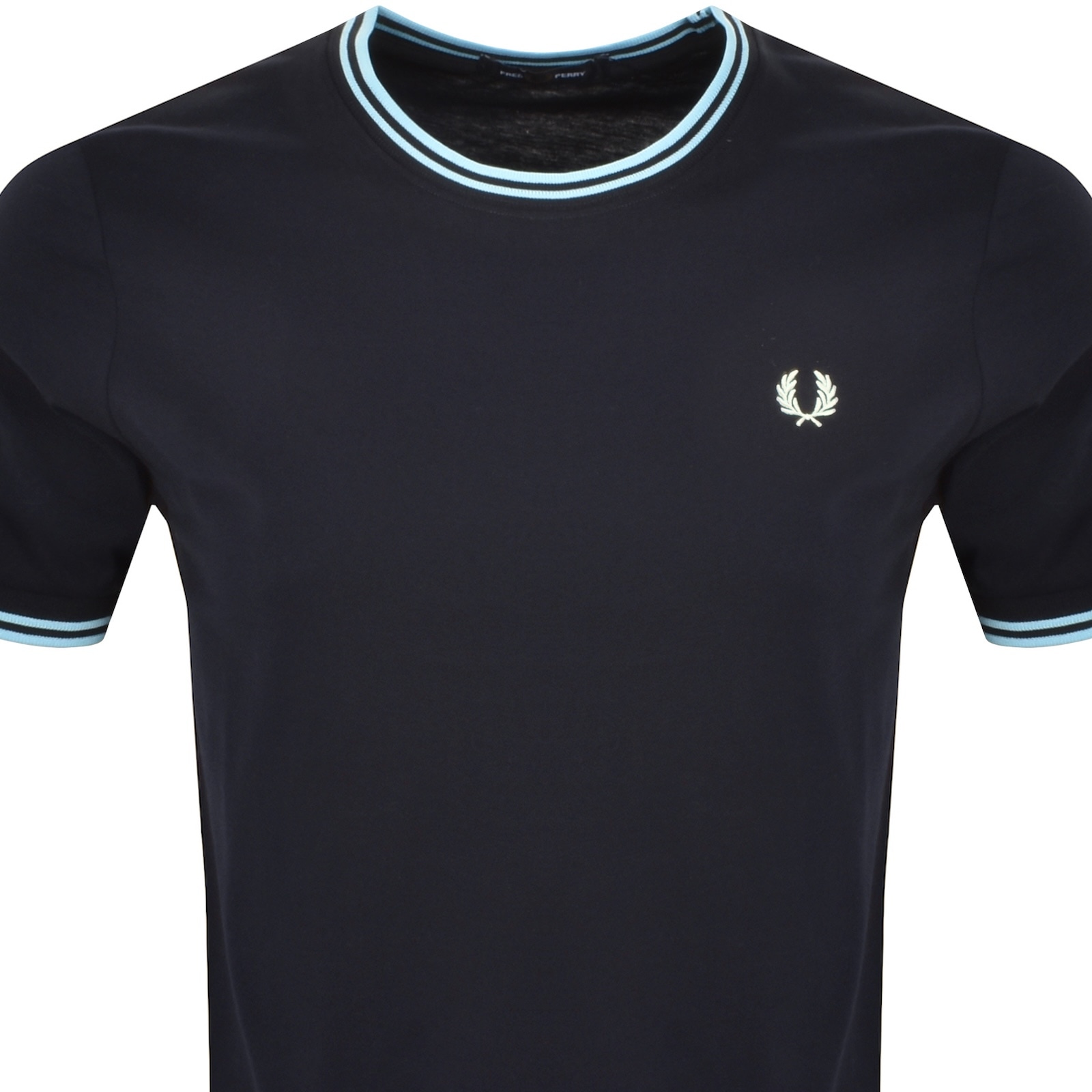 Fred Perry Twin Tipped T Shirt Navy