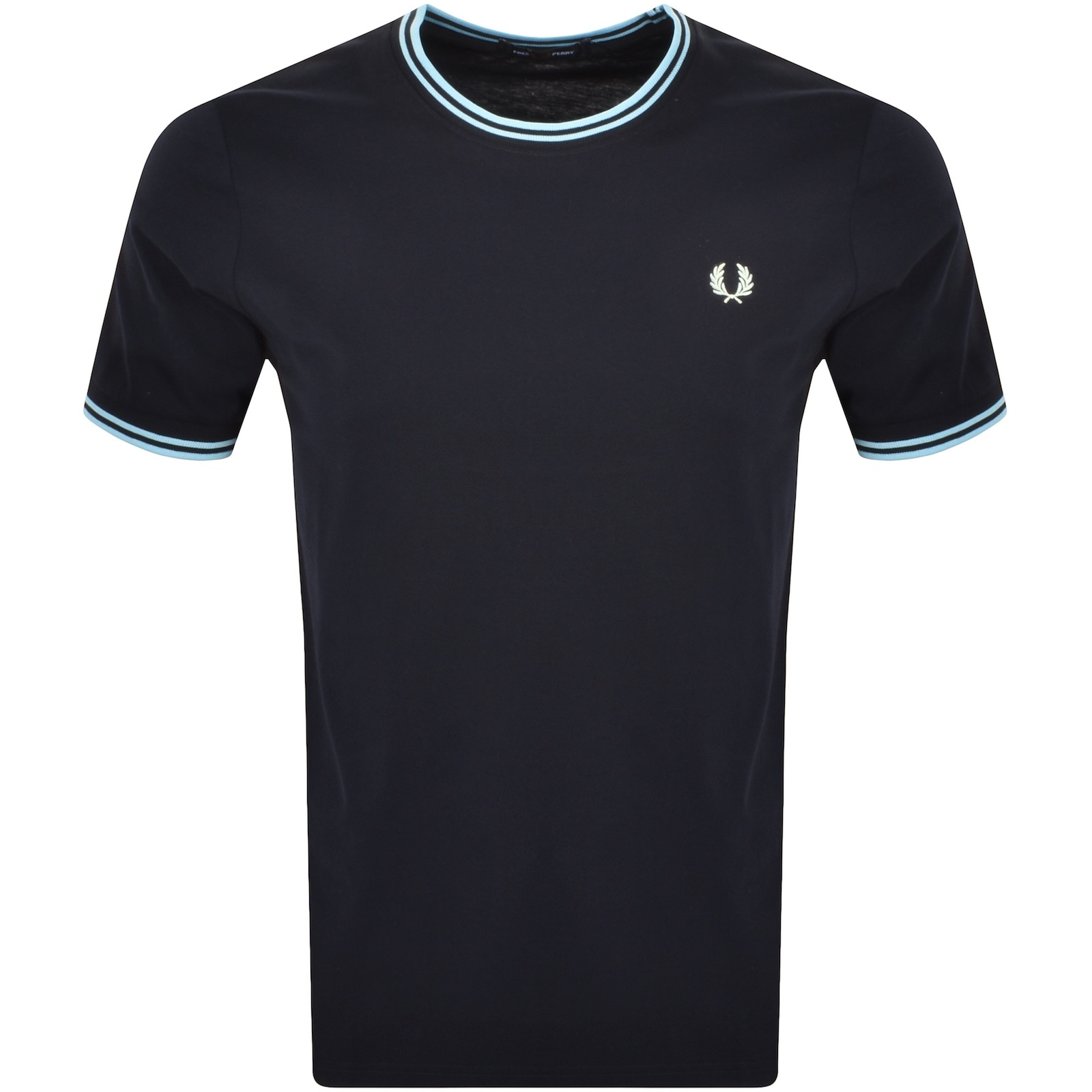 Fred Perry Twin Tipped T Shirt Navy
