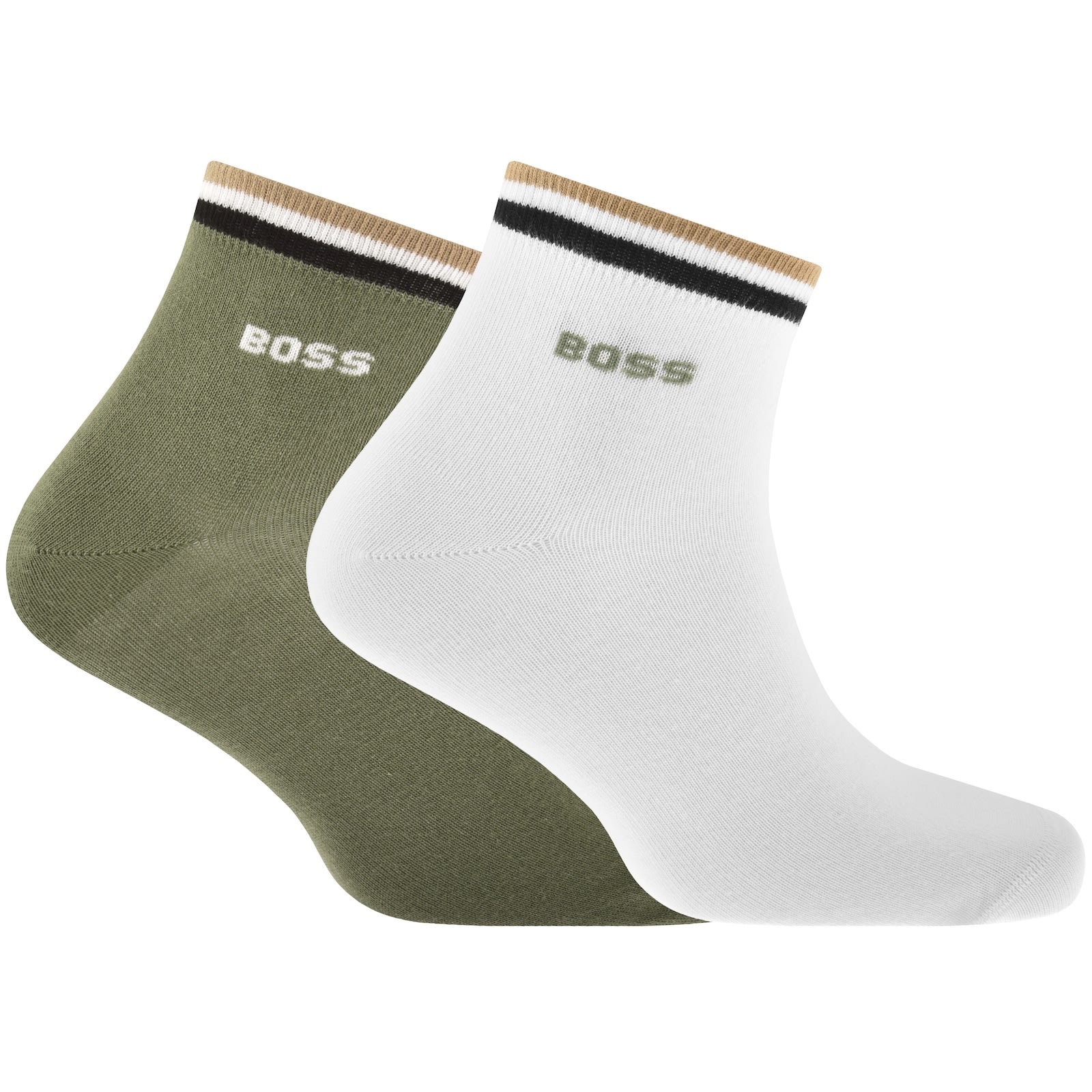 Hugo Boss Boss 2 Pack Socks In Multi
