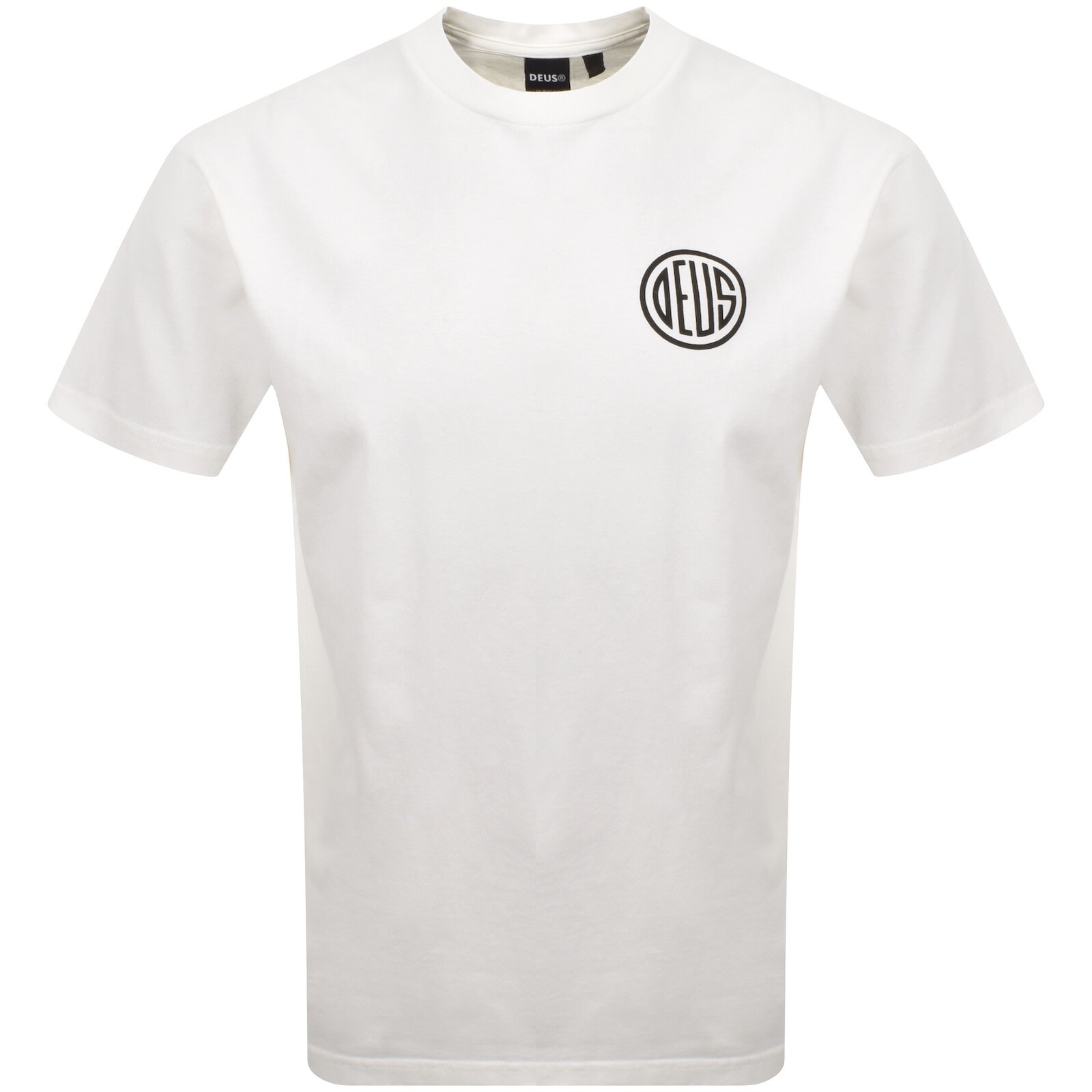 Deus Ex Machina Pill Logo Box Fit T Shirt White
