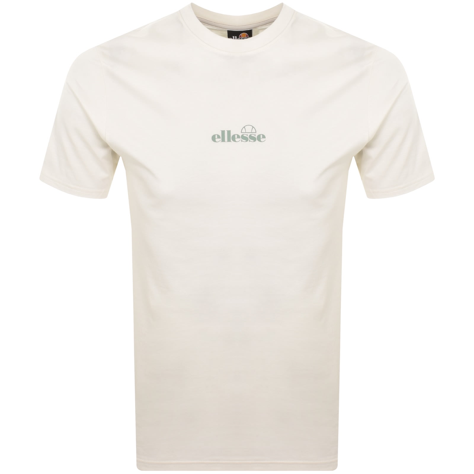 Ellesse Ollio Logo T Shirt Off White
