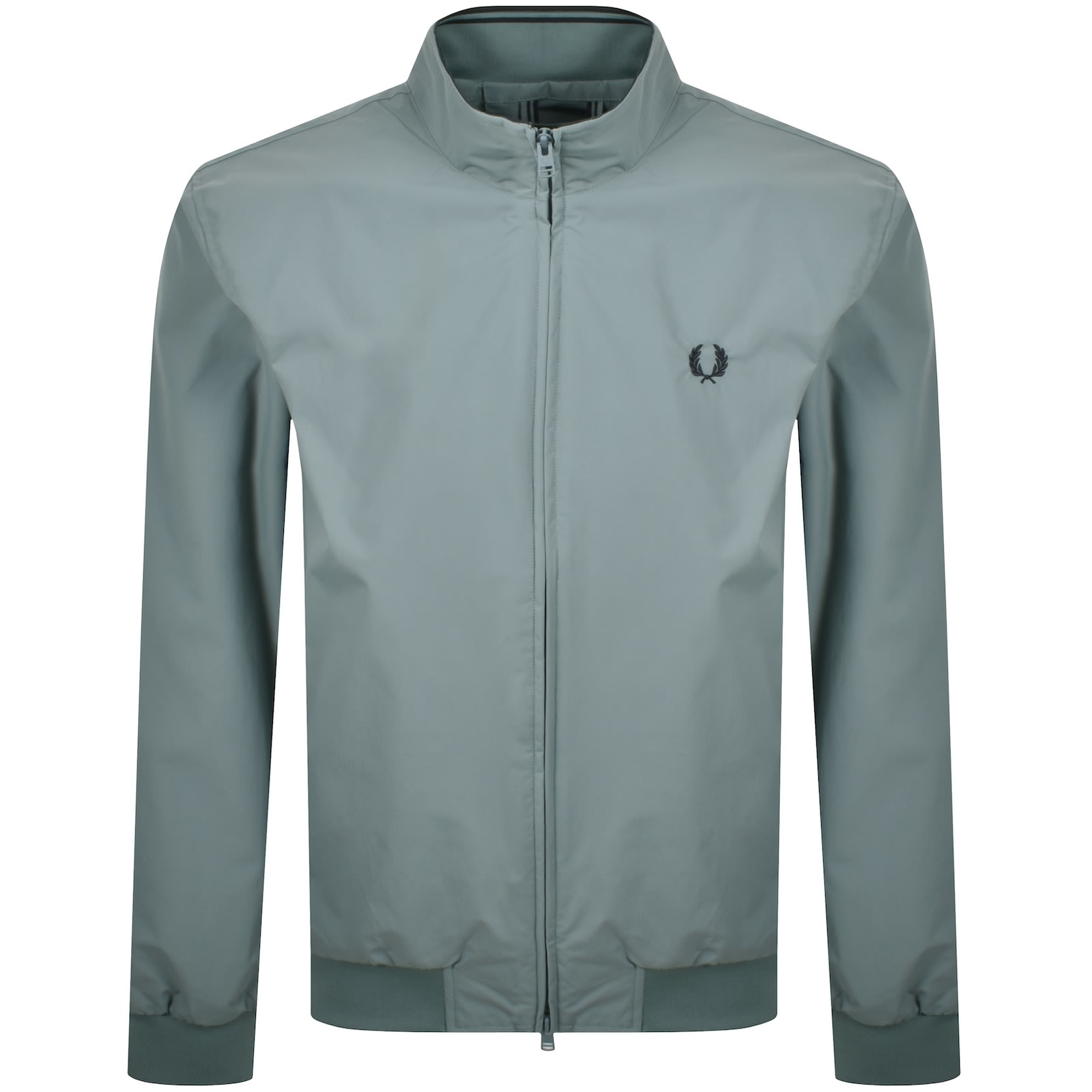 Fred Perry Brentham Jacket Stockport Blue In Animal Print
