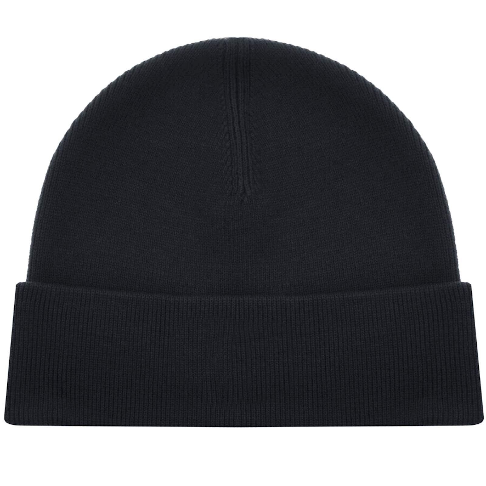 Fred Perry Classic Beanie Hat Navy In Black