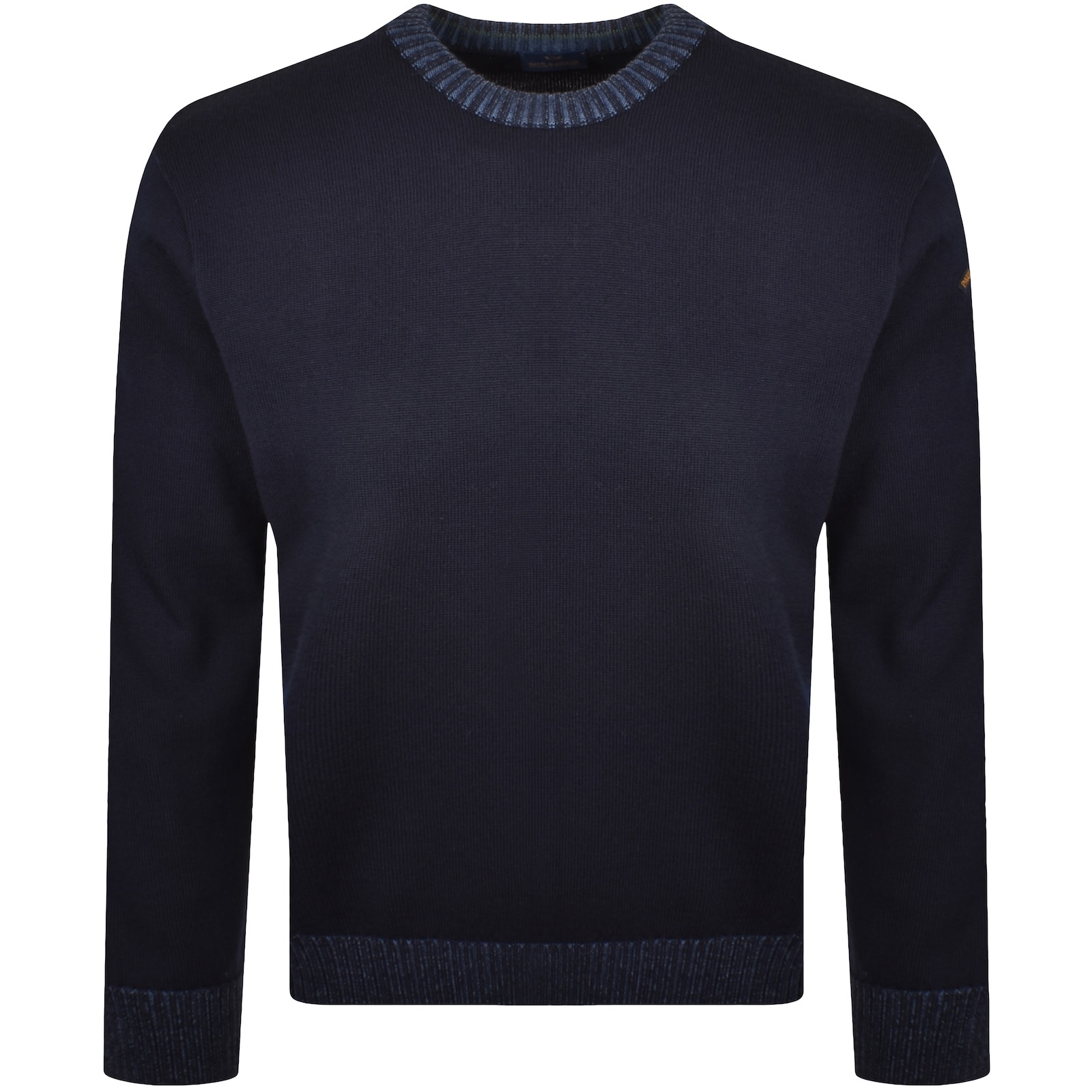 Paul & Shark Paul And Shark Moon Badge Knit Jumper Navy