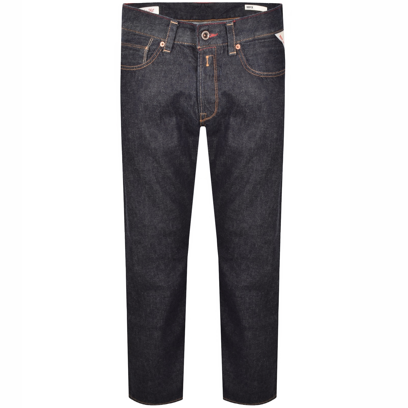 Replay Deryck Regular Fit Jeans Blue In Black