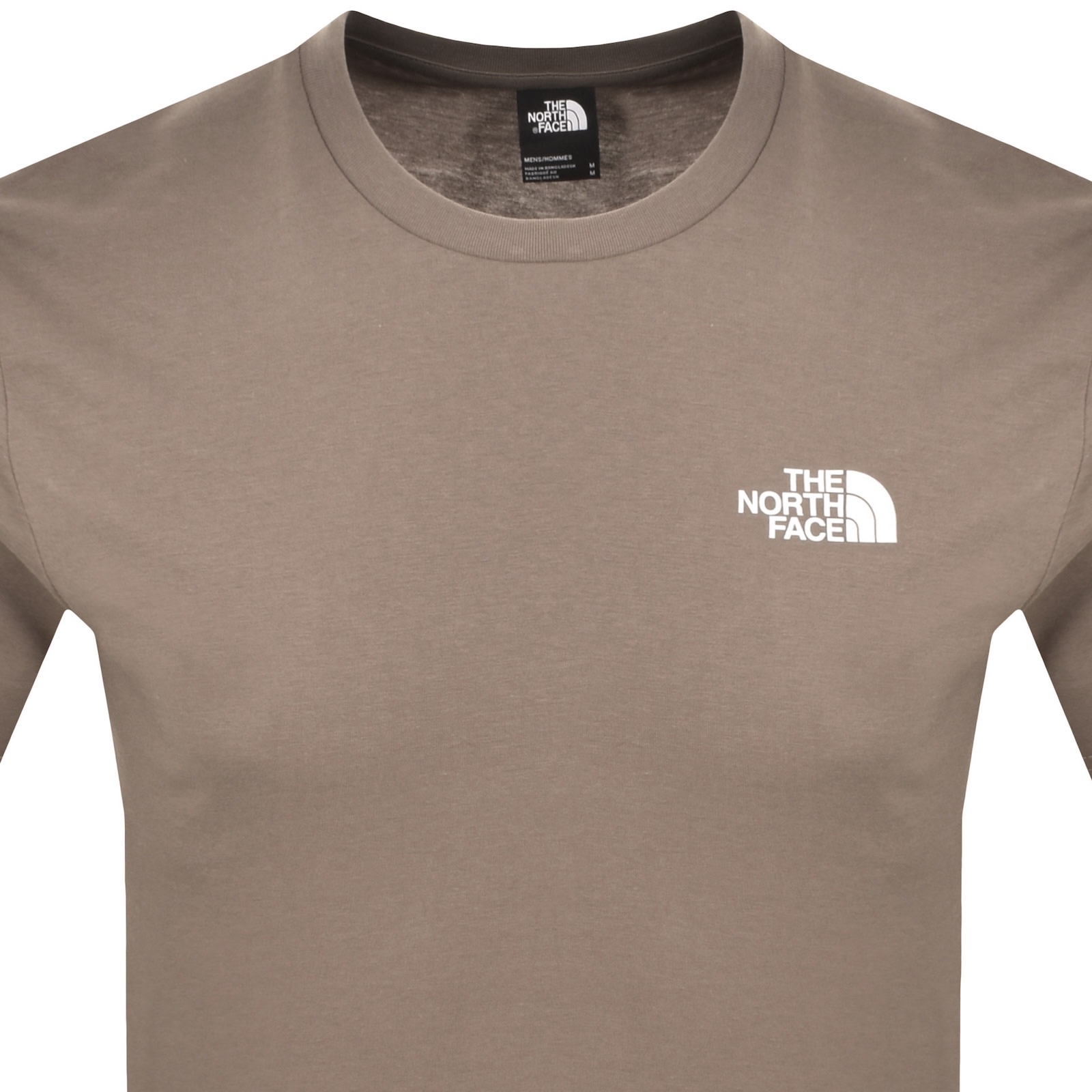 The North Face Simple Dome T Shirt Brown In Neutral