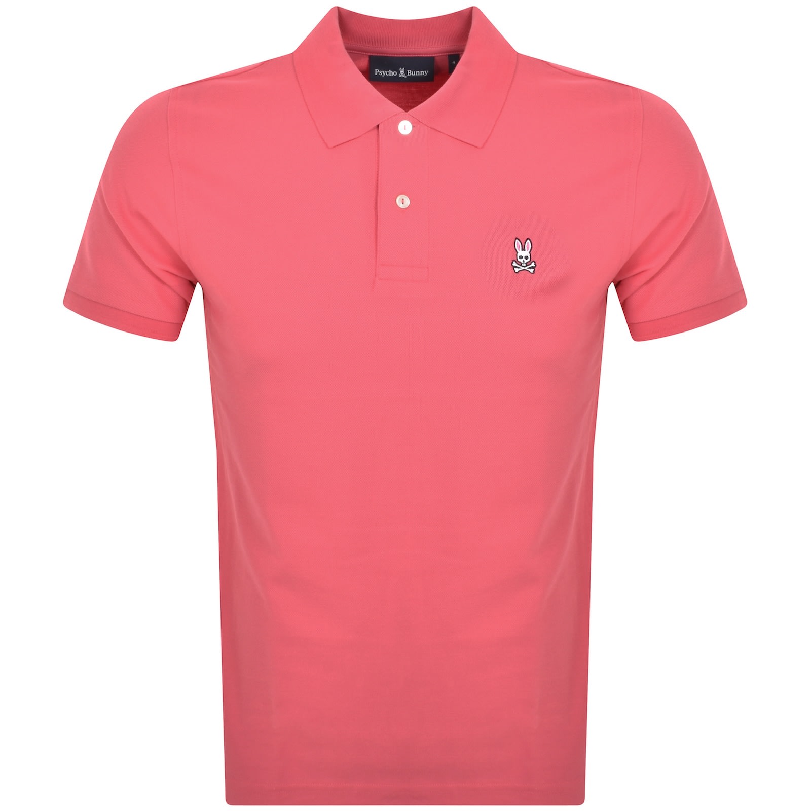 Psycho Bunny Classic Polo T Shirt Blue In Pink