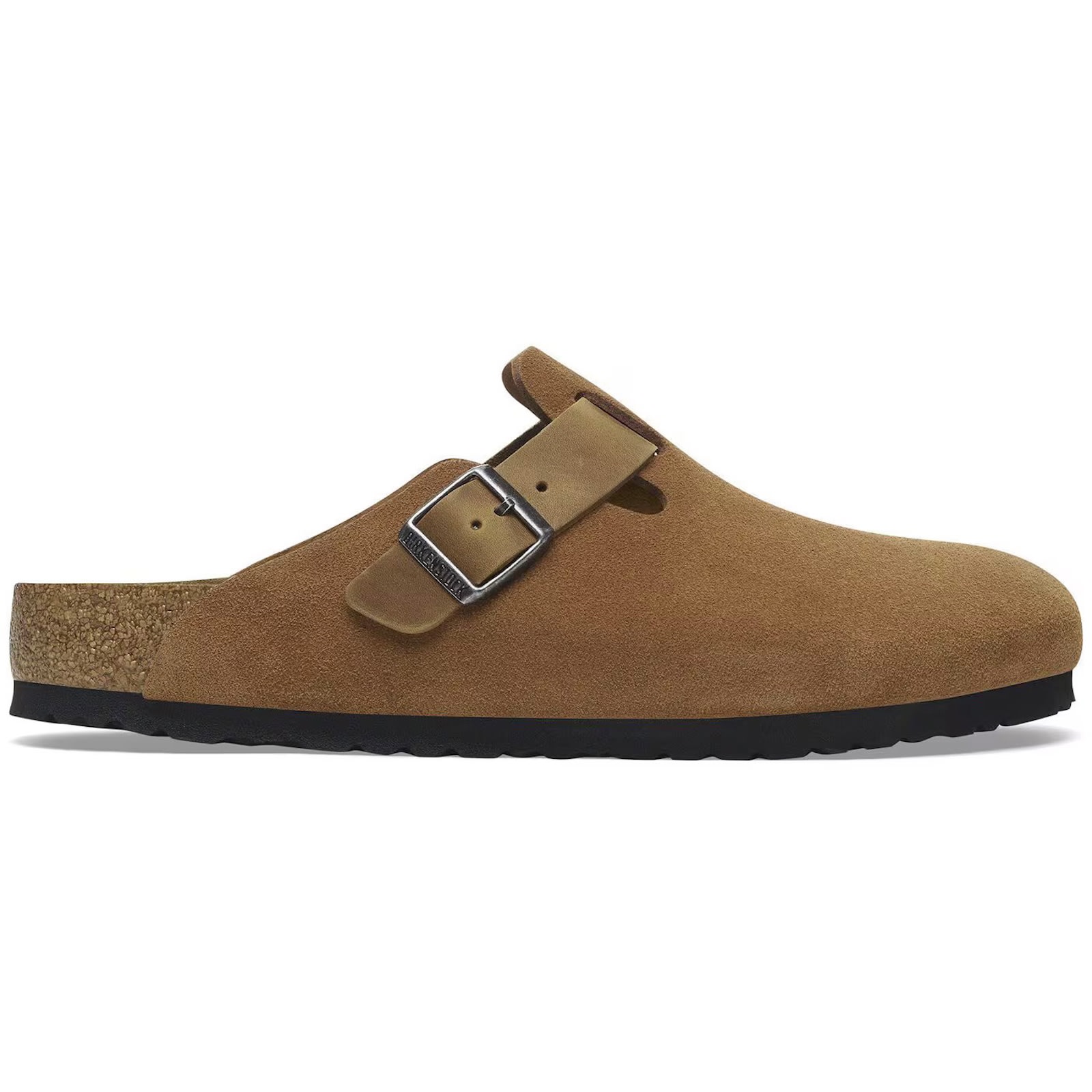 Birkenstock Boston Bs Mules Cognac In Brown