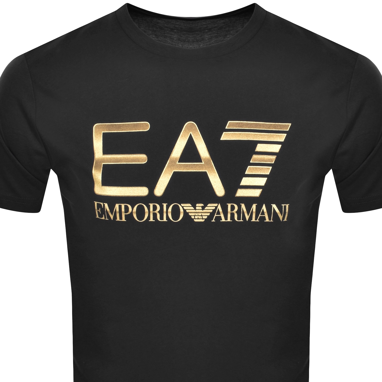 Ea7 Emporio Armani T Shirt Black In Black