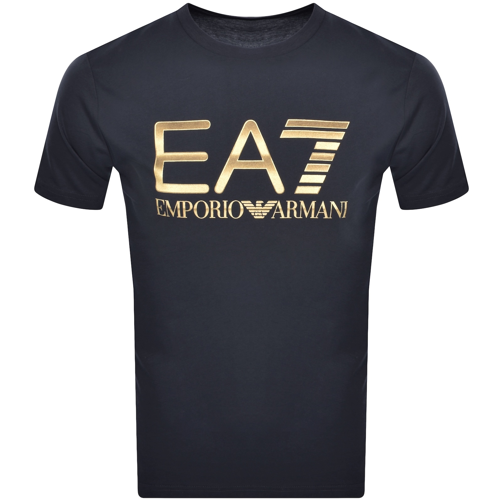 Ea7 Emporio Armani T Shirt Armani Blue Navy In Blue