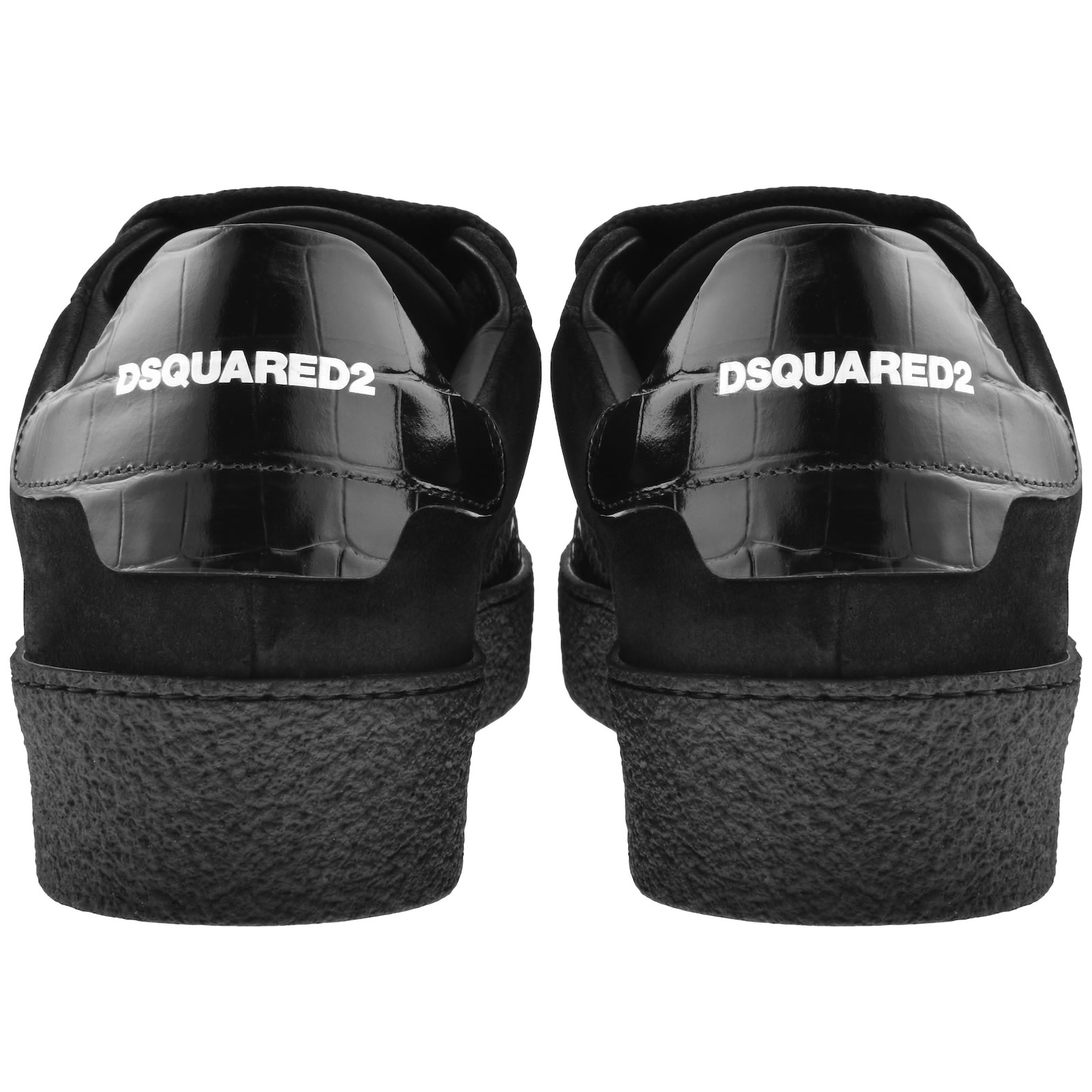 Dsquared2 Rappers Delight Trainers Black In Black